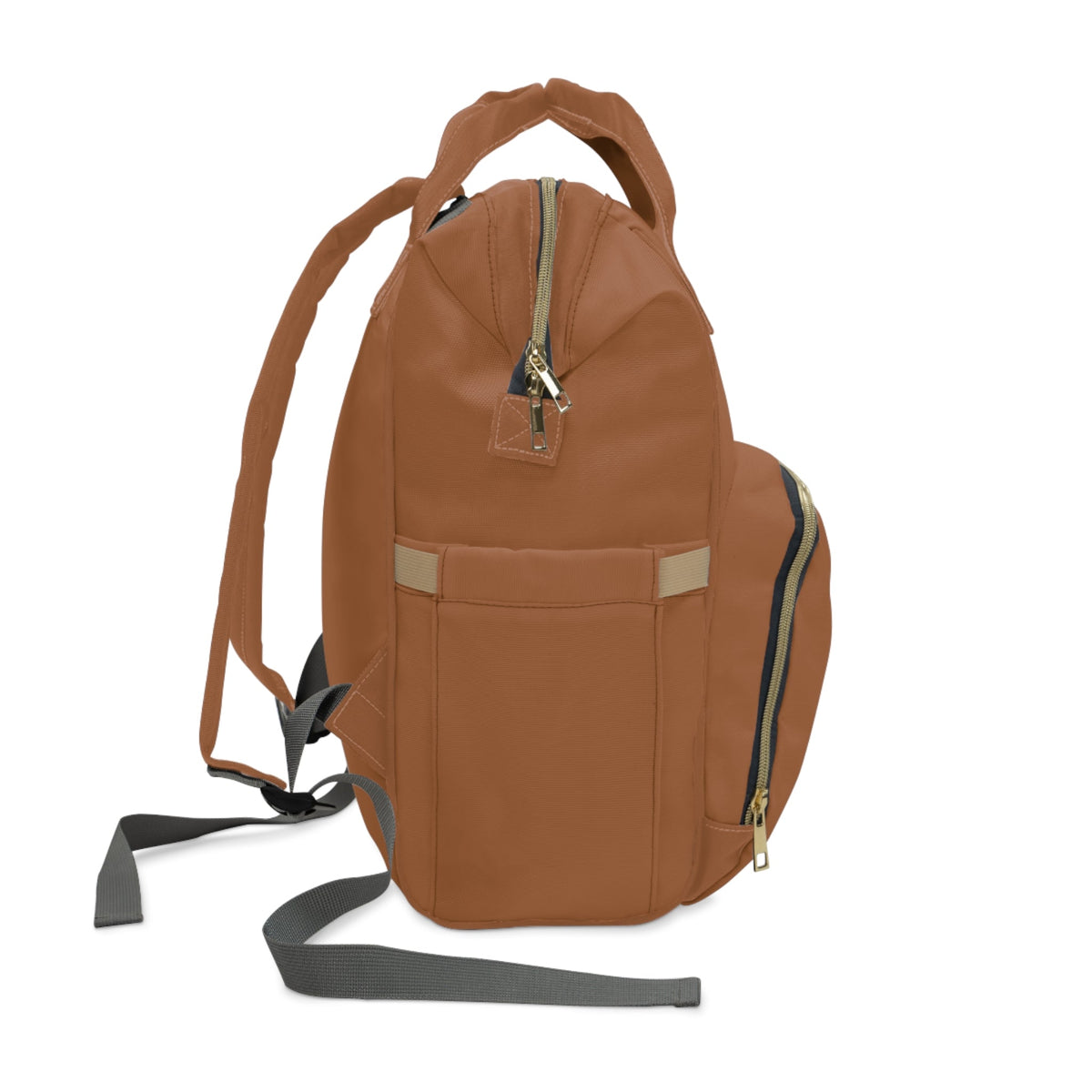Zaino Donna Multitasca VEDVZA — Borsa Casual Chic Marrone per Tutti i Giorni