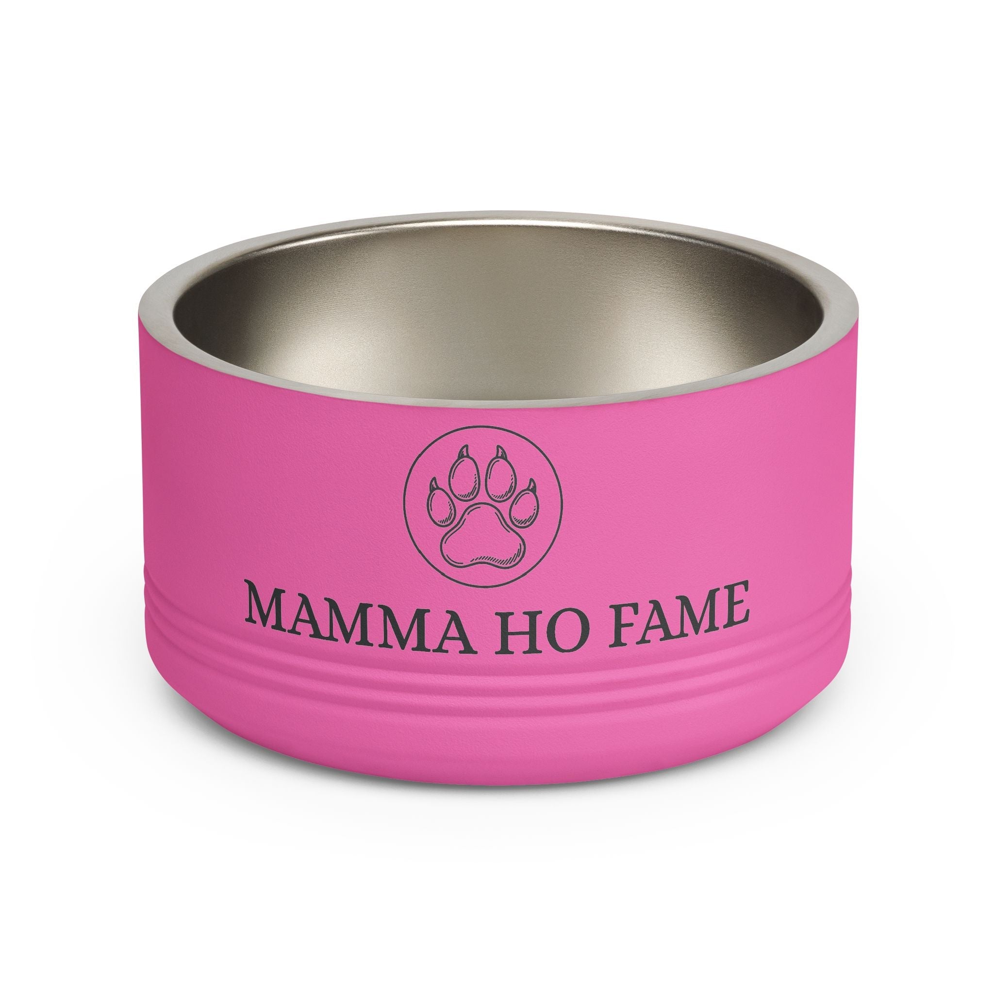 Mamma Ho Fame — Ciotola in Acciaio Inox 18oz per Cani e Gatti