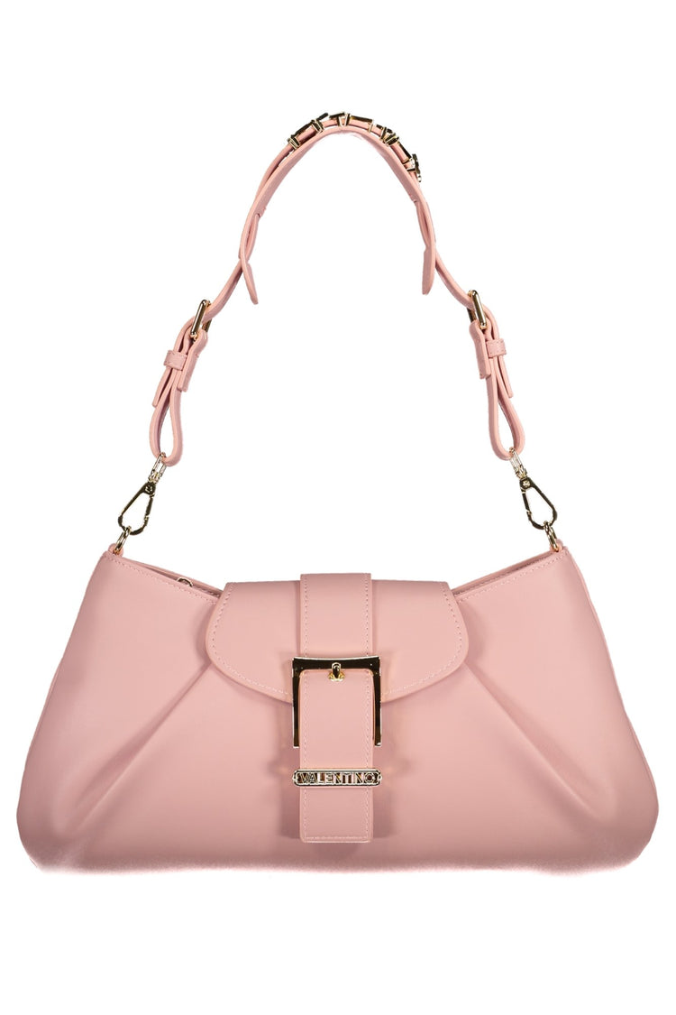 Valentino – Borsa donna rosa con manico removibile e tracolla