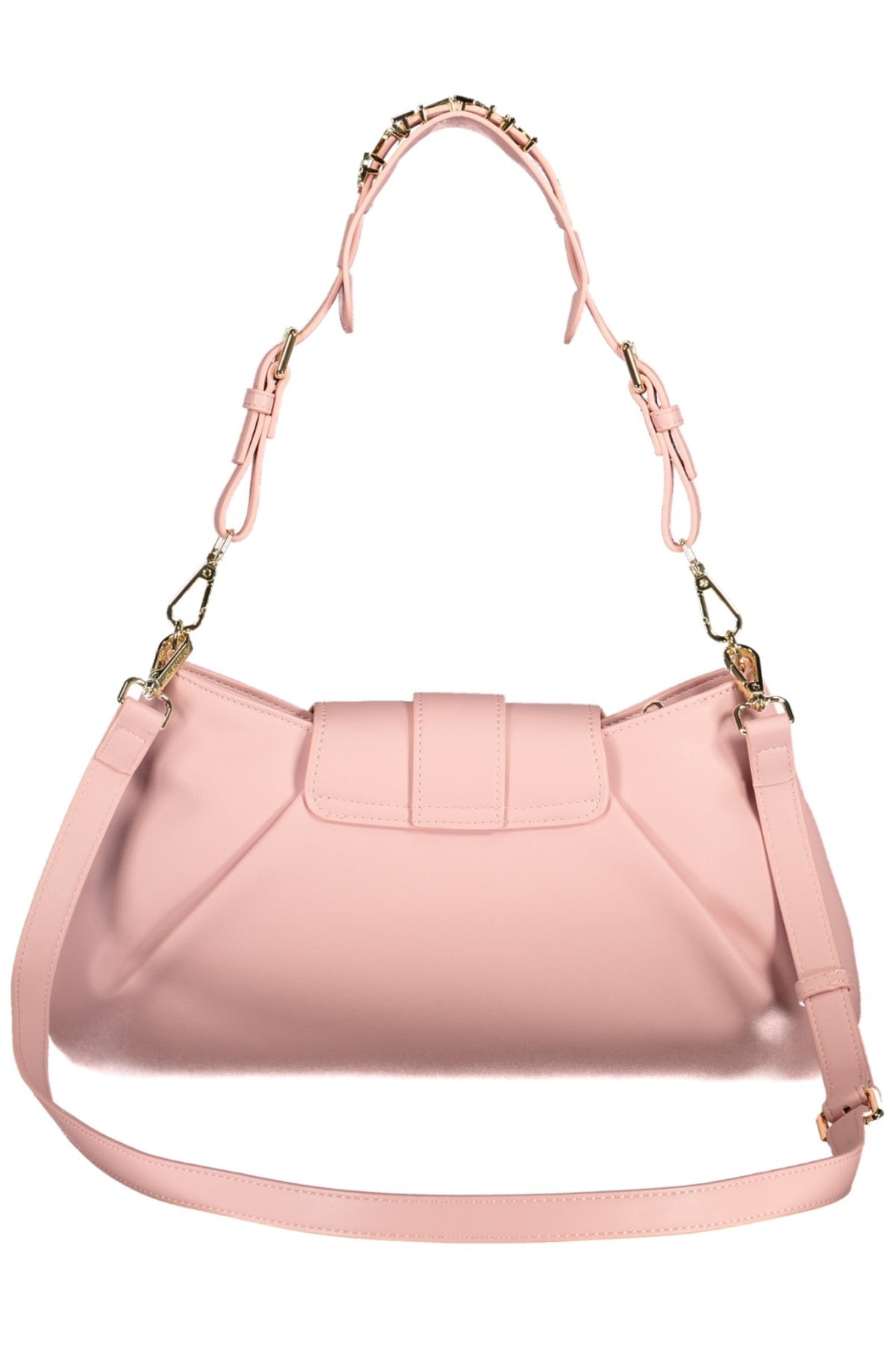 Valentino – Borsa donna rosa con manico removibile e tracolla