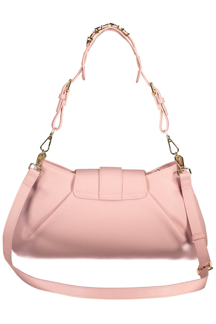 Valentino – Borsa donna rosa con manico removibile e tracolla